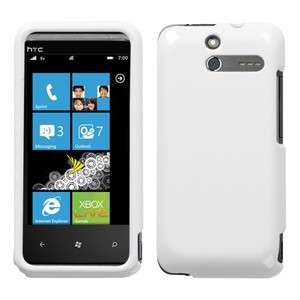 Ivory White Phone Hard Case Cover for Sprint HTC Arrive  