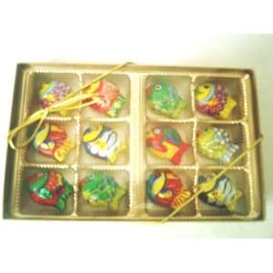 Mini Fish Solid Milk Chocolate Gift Box (12 Pcs)  Grocery 
