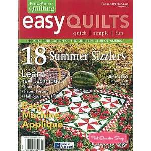    Easy Quilts Magazine   Summer 2011 Issue Arts, Crafts & Sewing