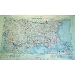   Escape & Evasion Map (WW2/Postwar) Crete, Greek Islands & Istanbul