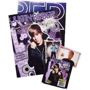  Lets Party By Justin Bieber Sticker Album Book and Sticker 