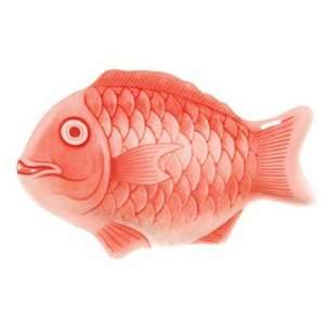 10 Fish Shape Melamine Platter  Red Color  Kitchen 