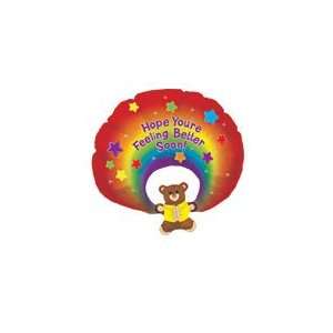   Soon Rainbow Bear (B8)   Mylar Balloon Foil