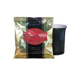  Seattle`s Best  Decaffeinated Coffee, 2 oz. packs, 18/Box 