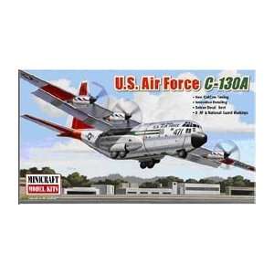    Minicraft 1/144 C130 USAF Troop Carrier Aircraft Kit Toys & Games