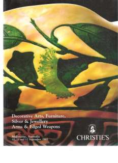Sothebys Auction Catalog Art Arms Armour Furniture 1993  
