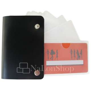 Leather Business Credit Name Card Case ID Holder  