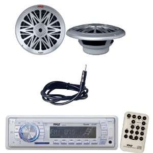, Speaker and Cable Package   PLMR19W AM/FM MPX PLL Tuning Radio 