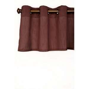   Road   Chocolate Windows 80x20 Valance with Grommets
