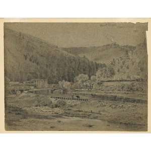  Mount Pisgah,Mauch Chunk,canals,cities,James Fuller Queen 