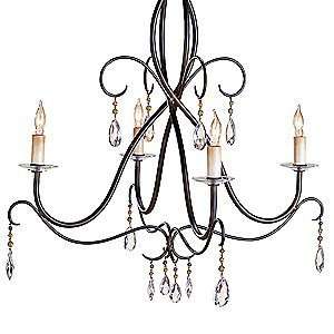  Tula Crystal Chandelier by Currey and Company