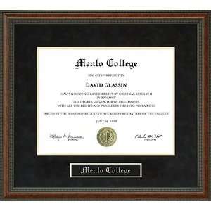  Menlo College Diploma Frame