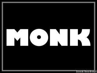 Monk Detective Adrian TV Show Decal Vinyl Sticker (2x)  