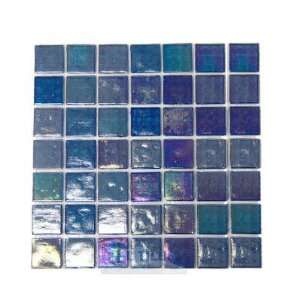  Diamond tech glass tiles   platinum blue paper faced 