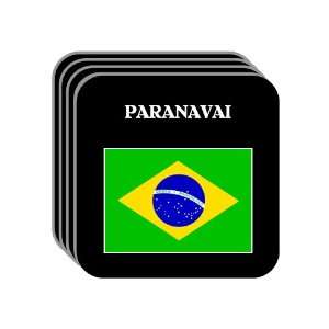  Brazil   PARANAVAI Set of 4 Mini Mousepad Coasters 