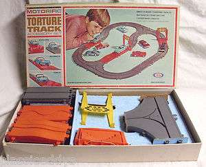 IDEAL MOTORIFIC TORTURE TRACK ACCESSORY SET 1960s BOXED  