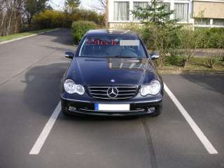 Mercedes Benz W203 Grill C230 C320 C240 Grille BLACK +M  