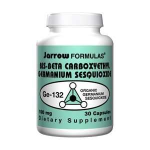  Jarrow Formulas Germanium Ge 132, 100 mg Size 30 Capsules 