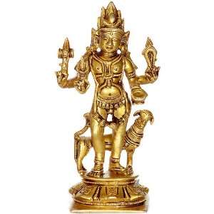  Bhairava   Brass Sculpture