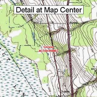  USGS Topographic Quadrangle Map   Geneva, Pennsylvania 