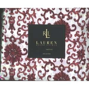   Ralph Lauren Queen Sheet Set   Porcelain Rose Red 