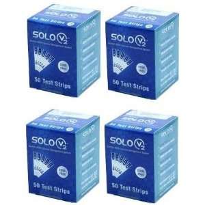  200 SOLO V2 Test Strips   EXP 7/2012 (4 Boxes of 50 