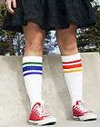  Tube Socks, Thigh High Rainbow Tube Socks items in Striped Tube 