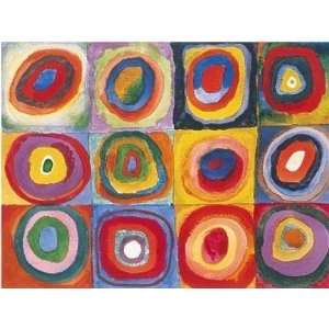  Wassily Kandinsky   Farbstudie Quadrate Canvas