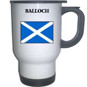  Scotland   BALLOCH White Stainless Steel Mug Everything 