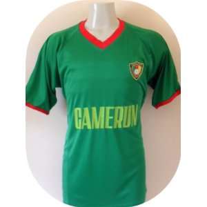 CAMEROON CAMERUN SOCCER JERSEY LARGE.NEW  Sports 