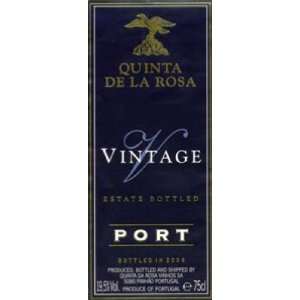  2007 Quinta De La Rosa Vintage Port 750ml 750 ml Grocery 