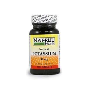  PACK OF 3 EACH NAT POTASSIUM 99MG 100TB PT#94604213508 