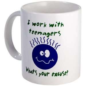  I work with teenagers Funny Mug by  Kitchen 