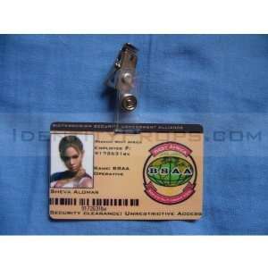  BSAA id Cards Resident Evil Biohazard West Africa   Sheva 