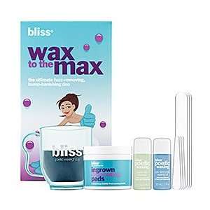 Bliss Wax To The Max The Ultimate Fuzz Moving, Bump Banishing Duo ($86 