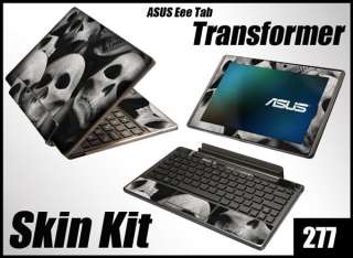 ASUS Eee Transformer Pad Skin Decal Netbook Laptop Tablet #277 Skulls 