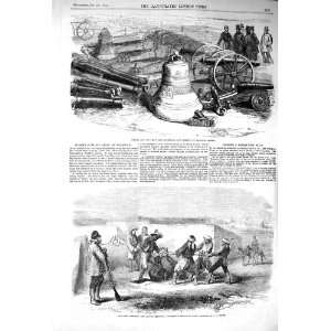  1856 RUSSIAN GUNS BELLS SEBASTOPOL WOOLWICH MULE