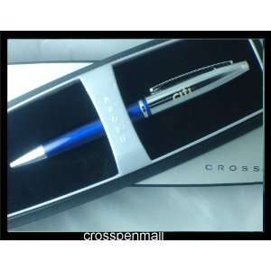  CROSS CITI BANK Calais blue and chrome ball pen
