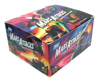 1995 Mars Attacks Topps Collectible Trading Card BOX ONLY MINT Free US 