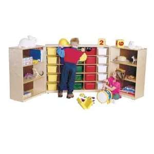  25 Tray Tri Fold Stor. with Clear Trays , Healthy Kids 