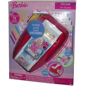  Barbie Sticker Art Studio with Over 75 Barbie Stickers and 