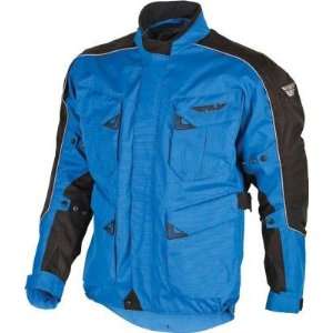  Fly Racing Terra Trek Jacket , Color Blue/Black, Size XL 
