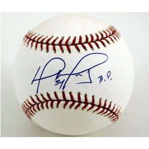   Red Sox Autographed MLB Baseball Inscribed BP