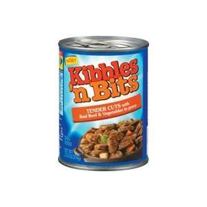  Kibbles N Bits Canned Dog Tender Cuts With Real Beef 
