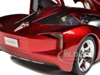   diecast car model of 2009 chevrolet corvette stingray concept red die