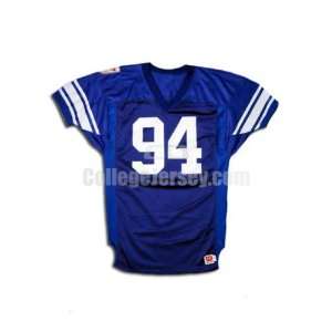   Blue No. 94 Game Used BYU Wilson Football Jersey