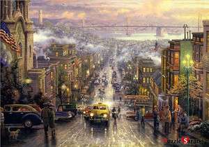 Jigsaw Puzzles 1000 Pieces The Heart of San Francisco / Thomas 