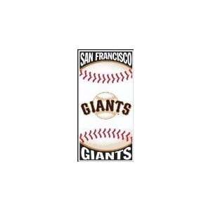  MLB Centerfield Beach Towel San Francisco Giants   Team 
