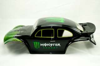   Painted RC Body Baja Bug fits Traxxas Slash 2WD 4x4 Torn Metal Monster