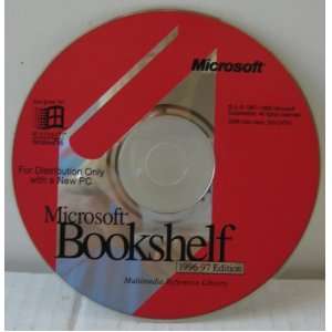  Microsoft Bookshelf 1996 1997 Edition   CD ROM   For 